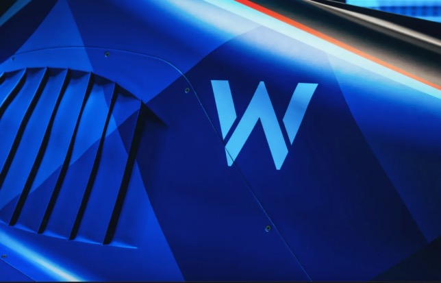 Логотип Williams на машине 2023 года, фото пресс-службы команды