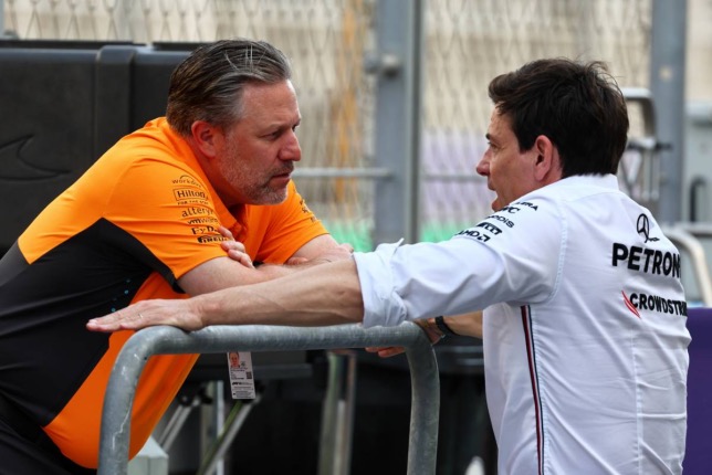Тото Вольфф уверяет, что не завидует прогрессу McLaren
